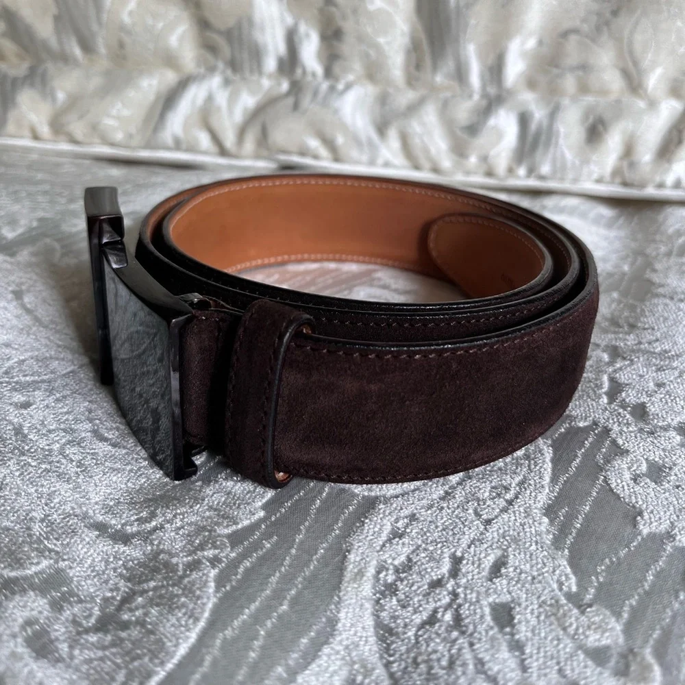 Gucci Suede Belt with Certificate of Authenticity Excellent condition